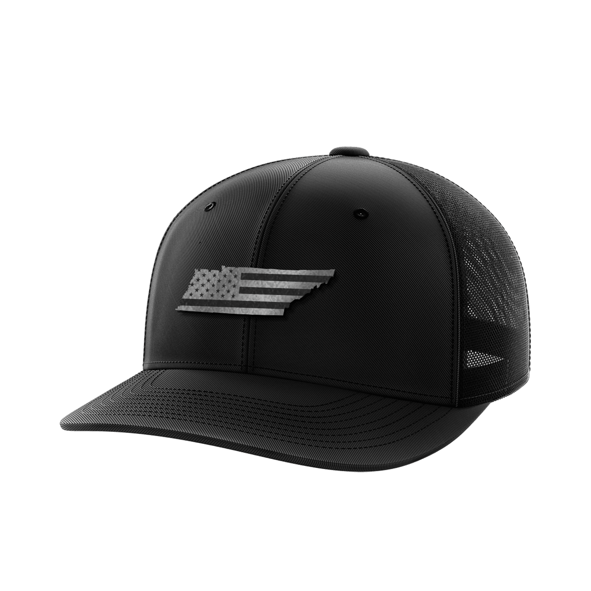 Tennessee United Hats Hat Greater Half Black/Black Black Leatherette Tennessee