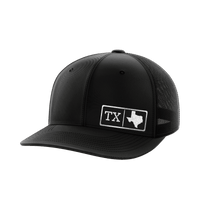 Thumbnail for Texas Homegrown Hats Hat Greater Half Black/Black Black Leatherette Texas