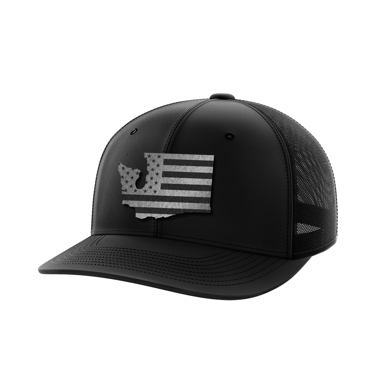 Washington United Hats Hat Greater Half Black/Black Black Leatherette Washington