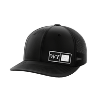 Thumbnail for Wyoming Homegrown Hats Hat Greater Half Black/Black Black Leatherette Wyoming
