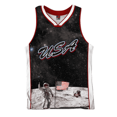 Custom USA Galaxy Basketball Jersey Basketball Jersey Greater Half