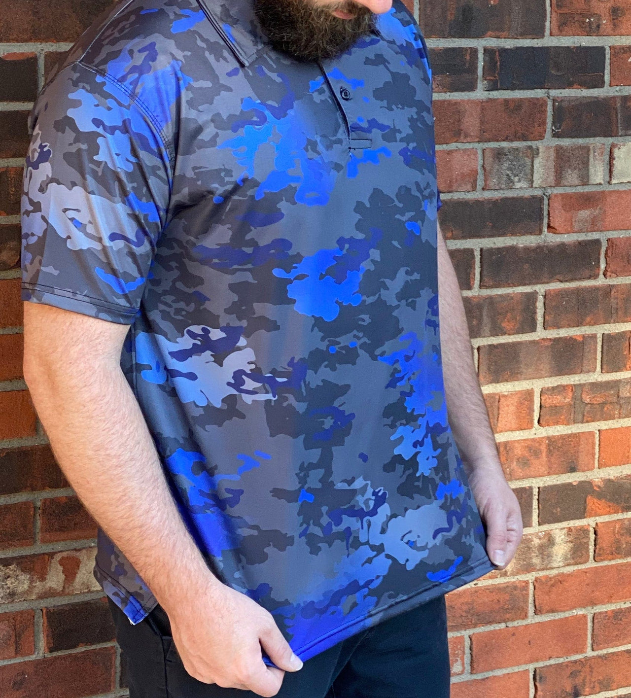 Arctic Camo Polo Golf Polo Greater Half