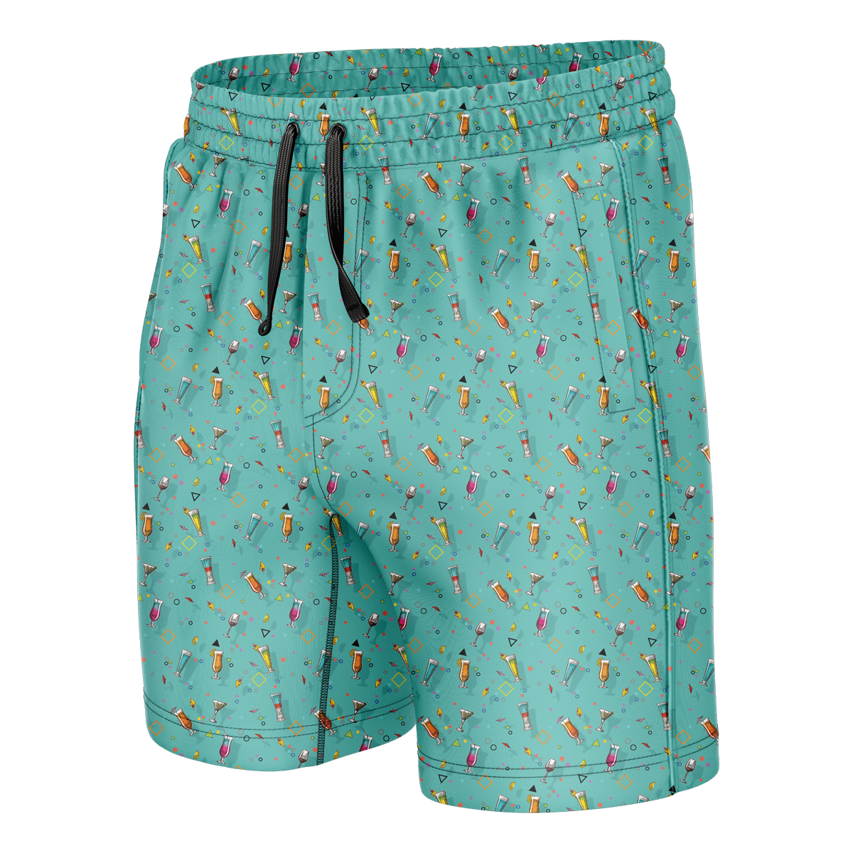 Cocktails Swim Trunks Swim Trunk Greater Half S Standard Length (7" Inseam)