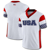 Thumbnail for Custom USA Football Jersey Football Jersey Greater Half