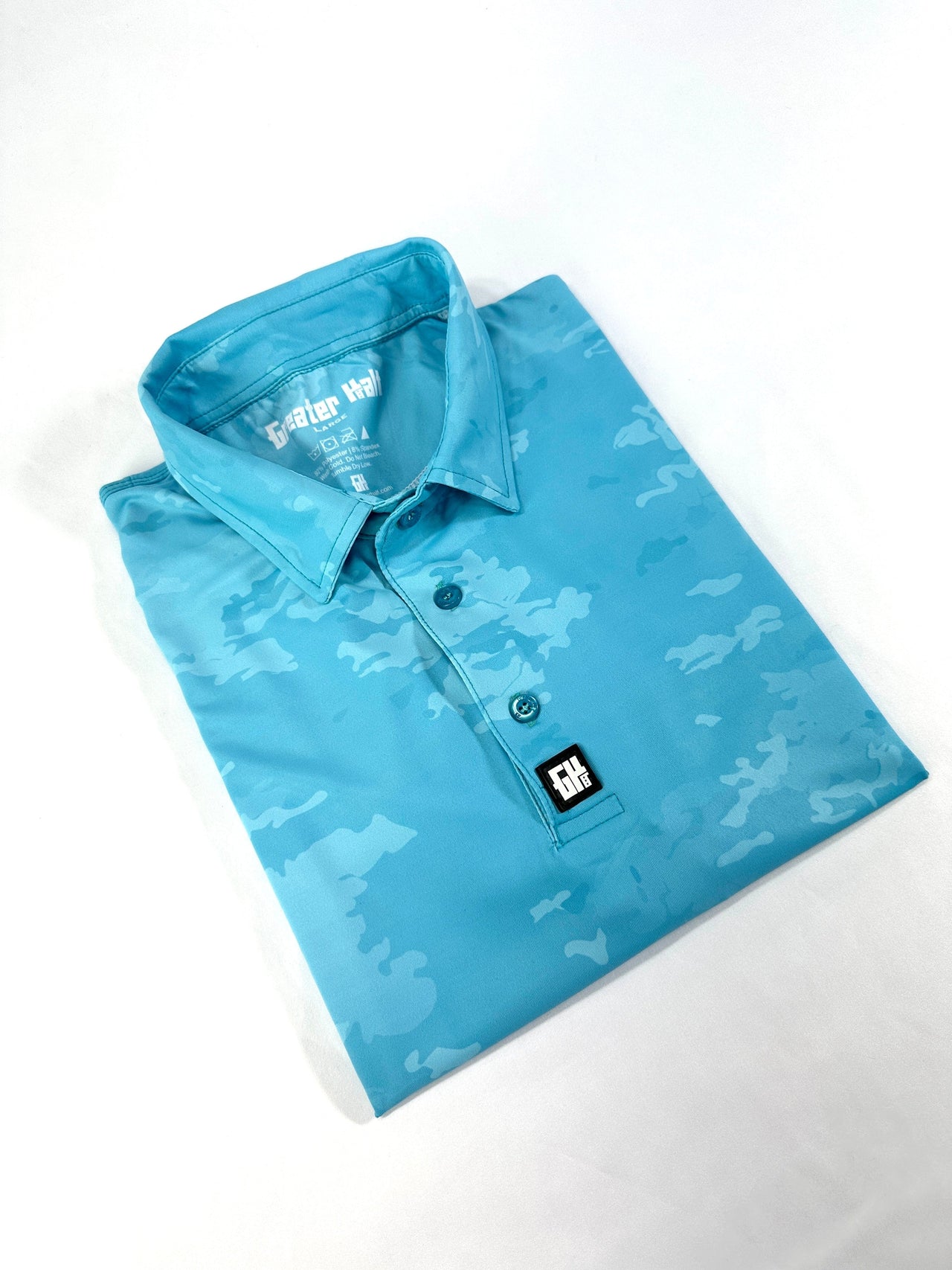 Arctic Camo Polo Golf Polo Greater Half