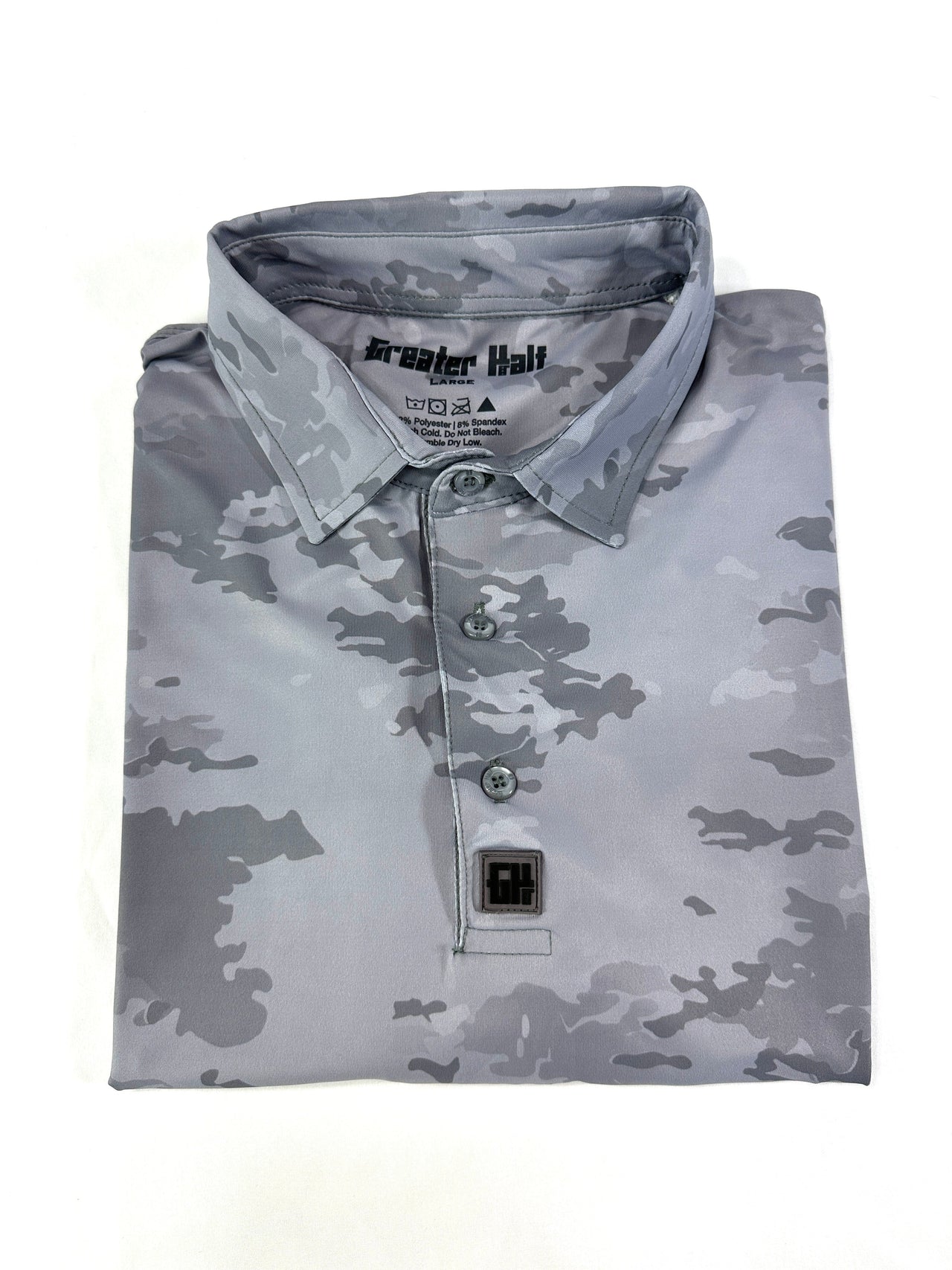 Arctic Camo Polo Golf Polo Greater Half