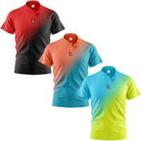 Thumbnail for Fusion Henley Polo Henley Polo Greater Half