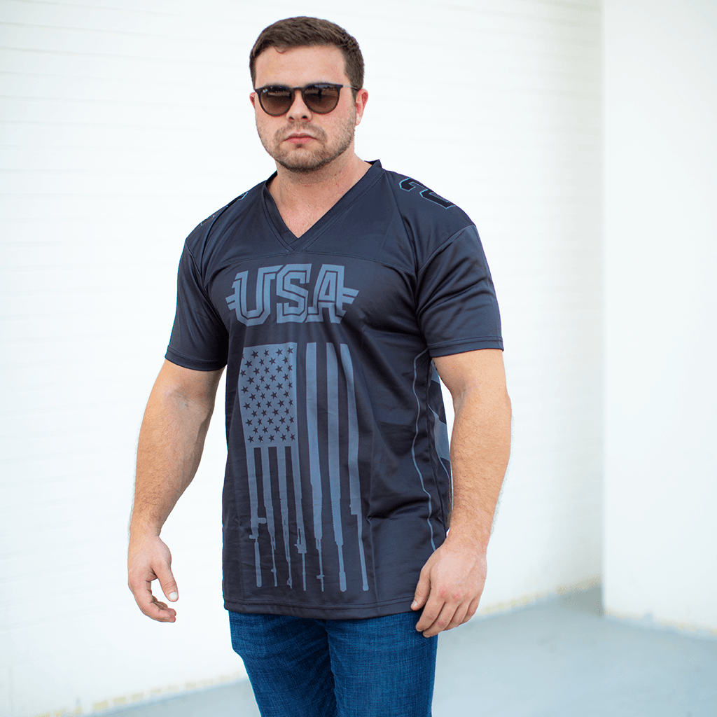 USA 2A Football Jersey Football Jersey Greater Half