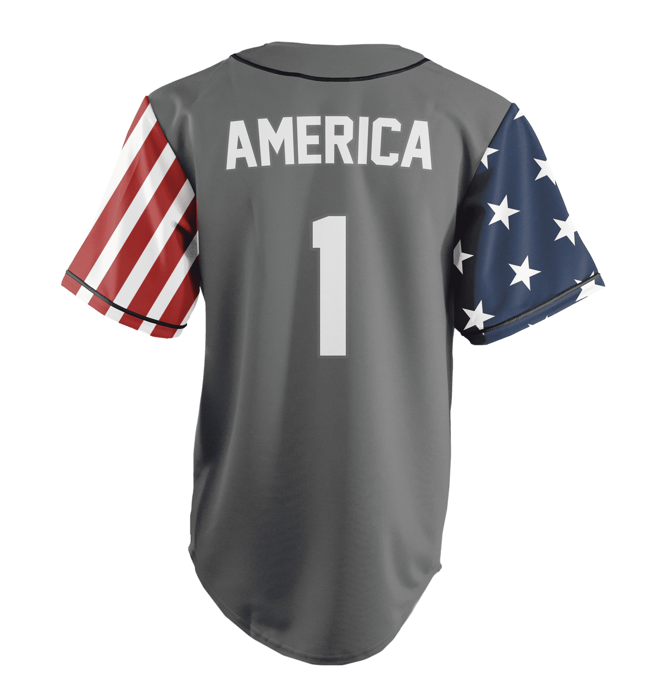 USA Liberty Baseball Jersey Baseball Jersey Greater Half