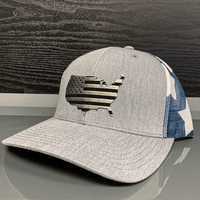 Thumbnail for Continental Flag Black Patch Hat Hat Greater Half