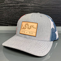 Thumbnail for Join Or Die Patch Hat Hat Greater Half