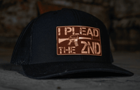Thumbnail for I Plead The 2nd Leather Patch Hat Hat Greater Half