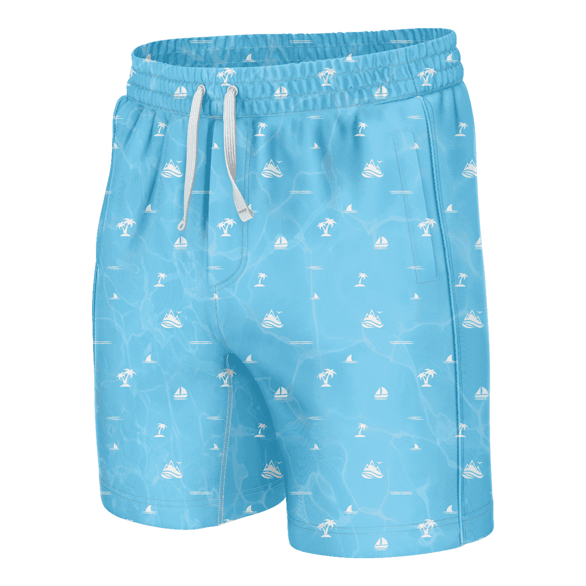 Island Hopper Swim Trunks Swim Trunk Greater Half S Standard Length (7" Inseam)