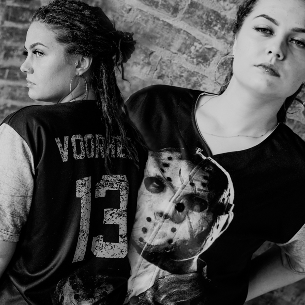 Jason Voorhees Halloween Edition Jersey Baseball Jersey Greater Half