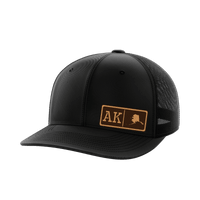 Thumbnail for Alaska Homegrown Hats Hat Greater Half Black/Black Genuine Leather Alaska