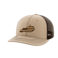 Thumbnail for Kentucky United Hats Hat Greater Half Khaki/Coffee Genuine Leather Kentucky