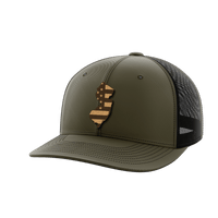 Thumbnail for New Jersey United Hats Hat Greater Half OD Green/Black Genuine Leather New Jersey