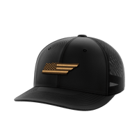 Thumbnail for Tennessee United Hats Hat Greater Half Black/Black Genuine Leather Tennessee