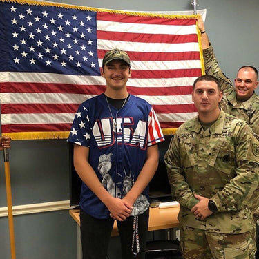 Blue America #1 Baseball Jersey Baseball Jersey Greater Half