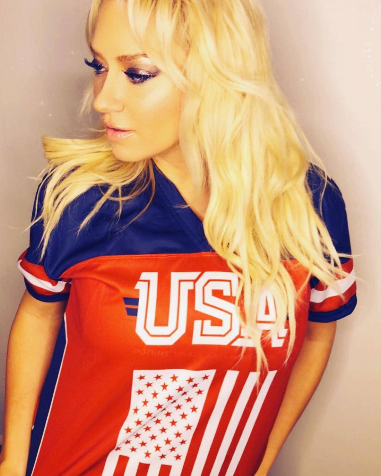 USA 2A Football Jersey Football Jersey Greater Half