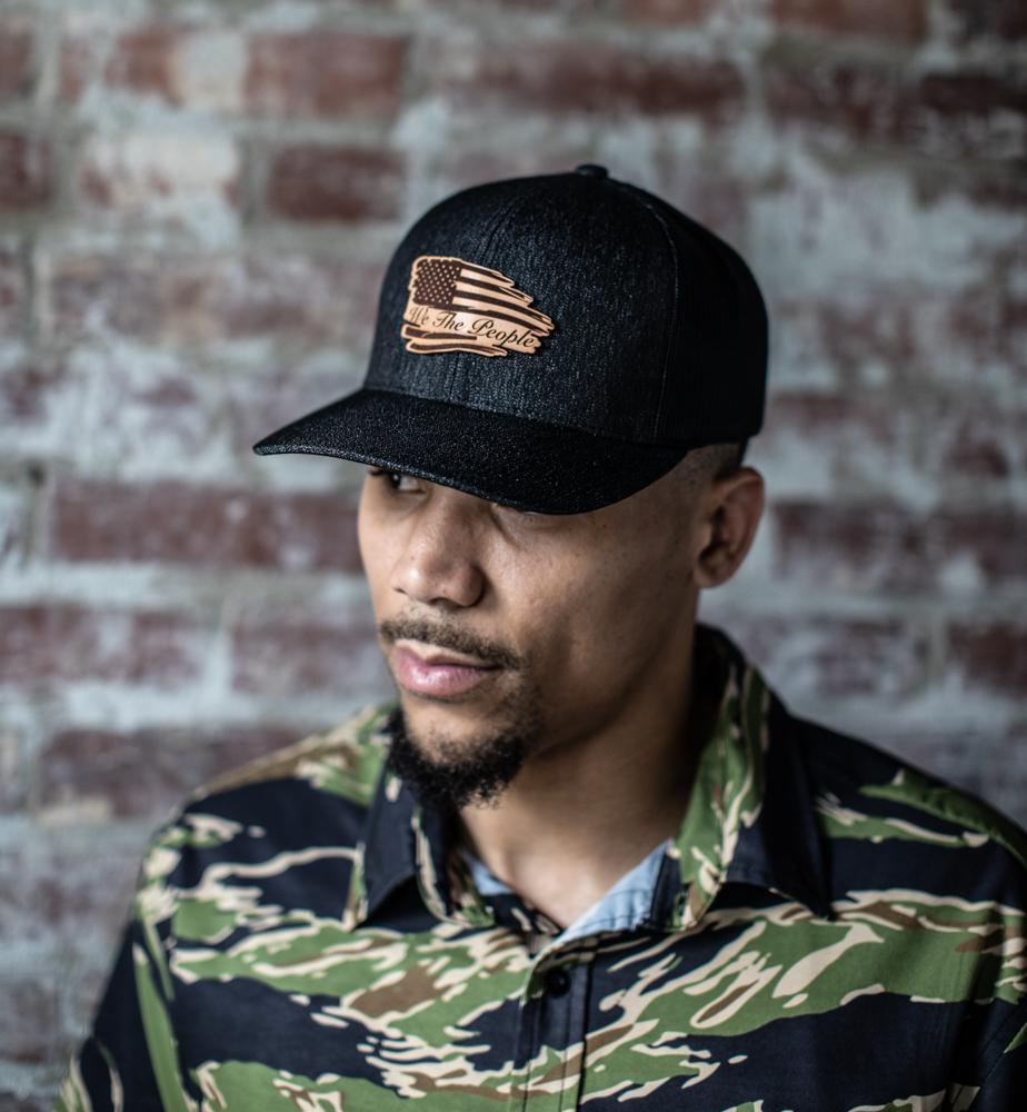We The People Leather Patch Hat Hat Greater Half