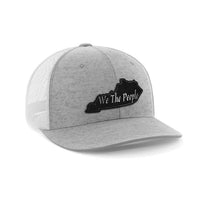 Thumbnail for We The People Kentucky Black Patch Hat Hat Greater Half Heather Grey/White Kentucky