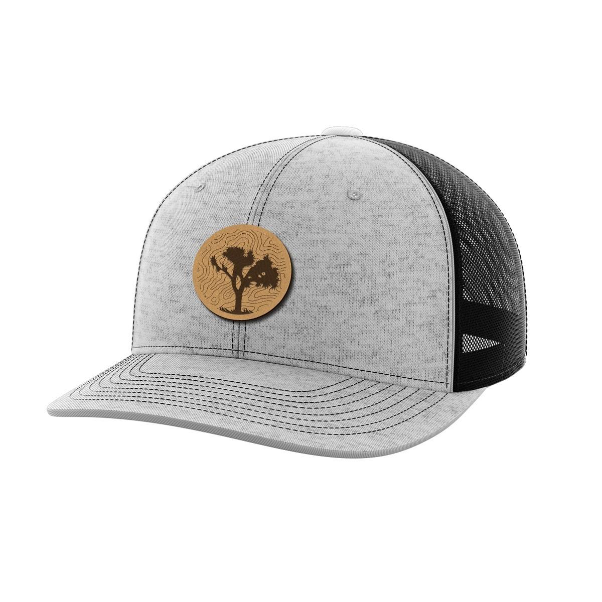 Topo Tree Leather Patch Hat Hat Greater Half Heather Grey/Black