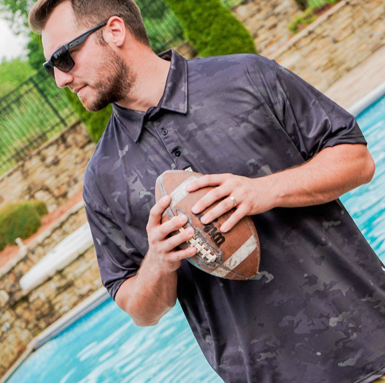 Arctic Camo Polo Golf Polo Greater Half