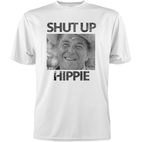 Thumbnail for Shut Up Hippie T-Shirt Greater Half White S