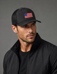 Thumbnail for 13 Colonies Embroidered Trucker Hat Hat Greater Half