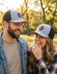 Thumbnail for 1776 Stars Leather Patch Hat