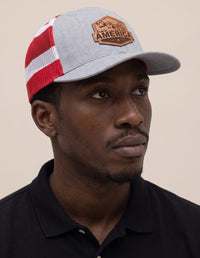 Thumbnail for America Mount Rushmore Leather Patch Hat Hat Greater Half