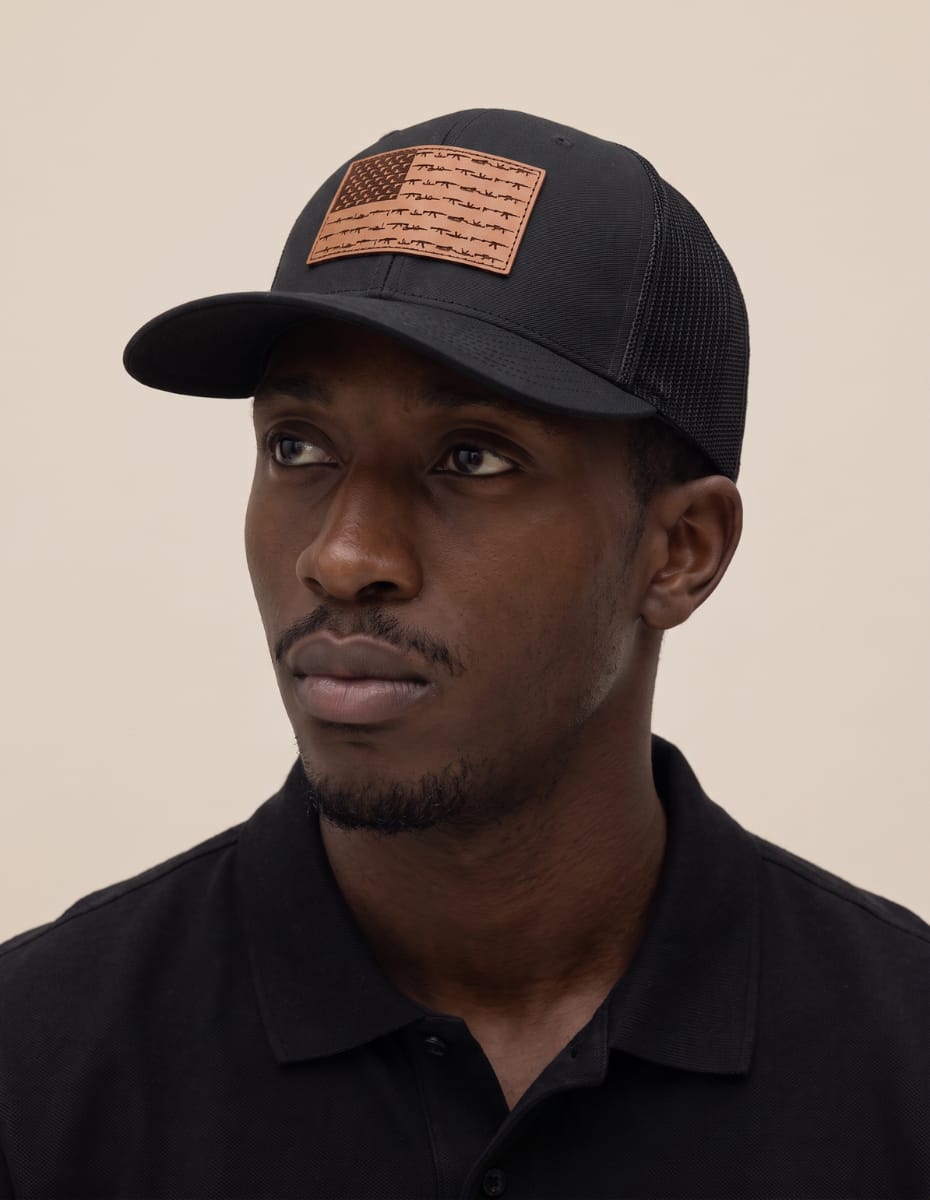 Amerigun Flag Patch Hat Hat Greater Half