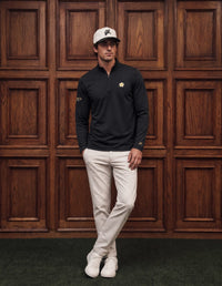 Thumbnail for Bushwood x Greater Half Augusta Black Quarter Zip