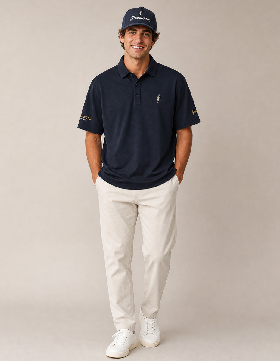 Bushwood x Greater Half Caddyman Golf Polo Golf Polo Greater Half