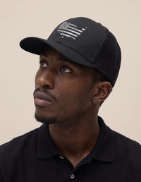 Thumbnail for Continental Flag Black Patch Hat Hat Greater Half