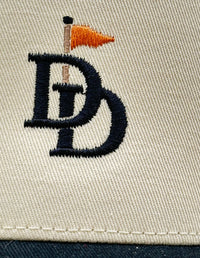 Thumbnail for Diggin Divots Flag Embroidered Frame Cap Hat Greater Half