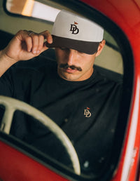 Thumbnail for Diggin Divots Flag Embroidered Frame Cap Hat Greater Half