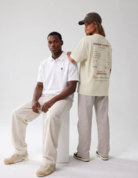 Thumbnail for Diggin Divots Flag Ivory Cloud Polo Golf Polo Greater Half