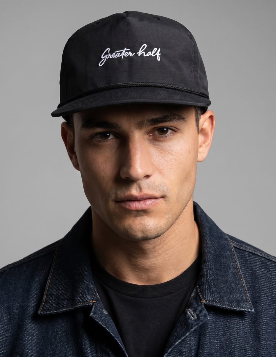 Greater Half Signature Cotton/Nylon Rope Hat Hat Greater Half