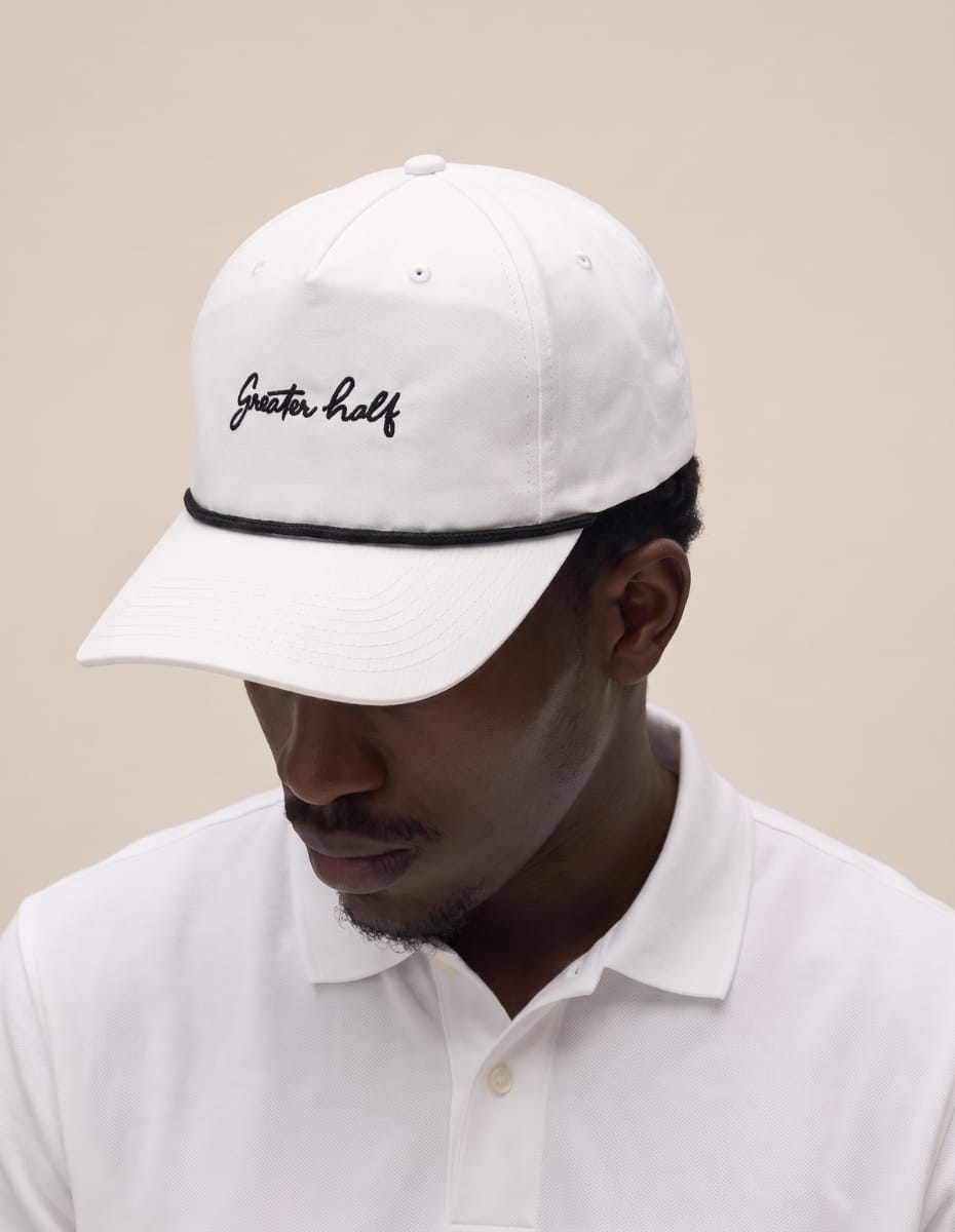 Greater Half Signature Cotton/Nylon Rope Hat Hat Greater Half