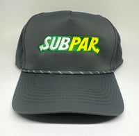 Thumbnail for SubPar - Performance 5-Panel Rope Hat - Greater Half