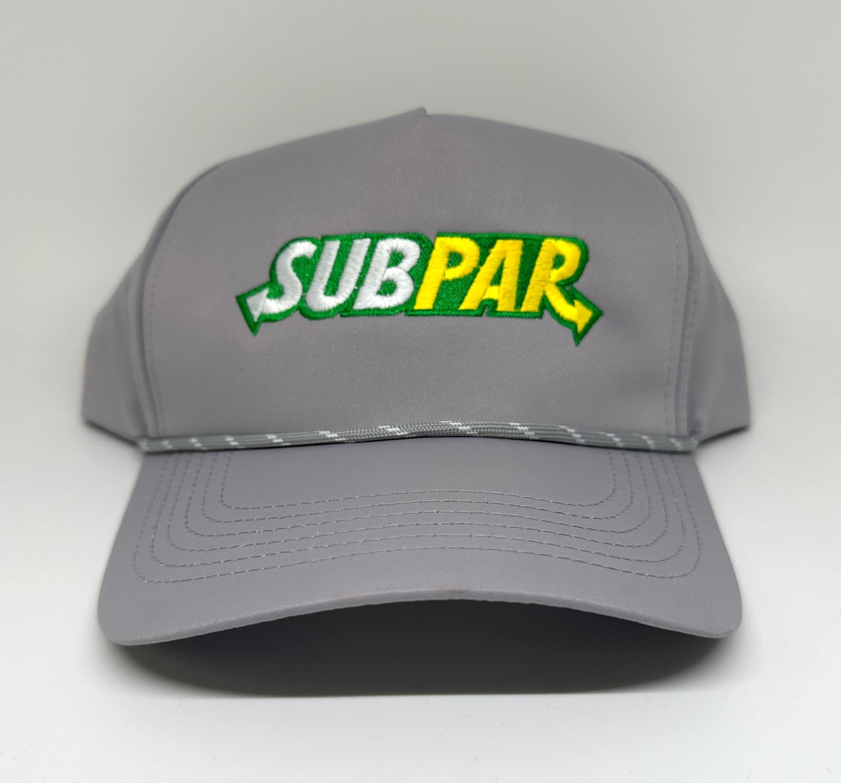 Thumbnail for SubPar - Performance 5-Panel Rope Hat - Greater Half