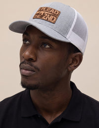 Thumbnail for I Plead The 2nd Leather Patch Hat
