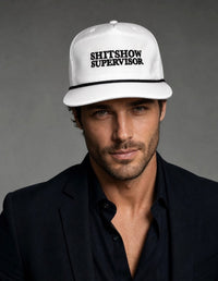 Thumbnail for Shitshow Supervisor Cotton/Nylon Rope Hat Hat Greater Half