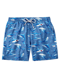 Thumbnail for Sharks Swim Trunks - Greater Half