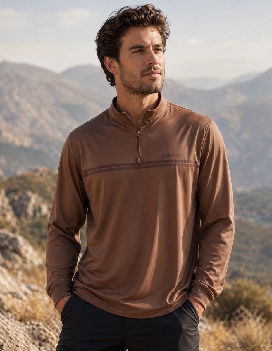 Temple Ruins Quarter Zip Quarter Zip Pullover Greater Half