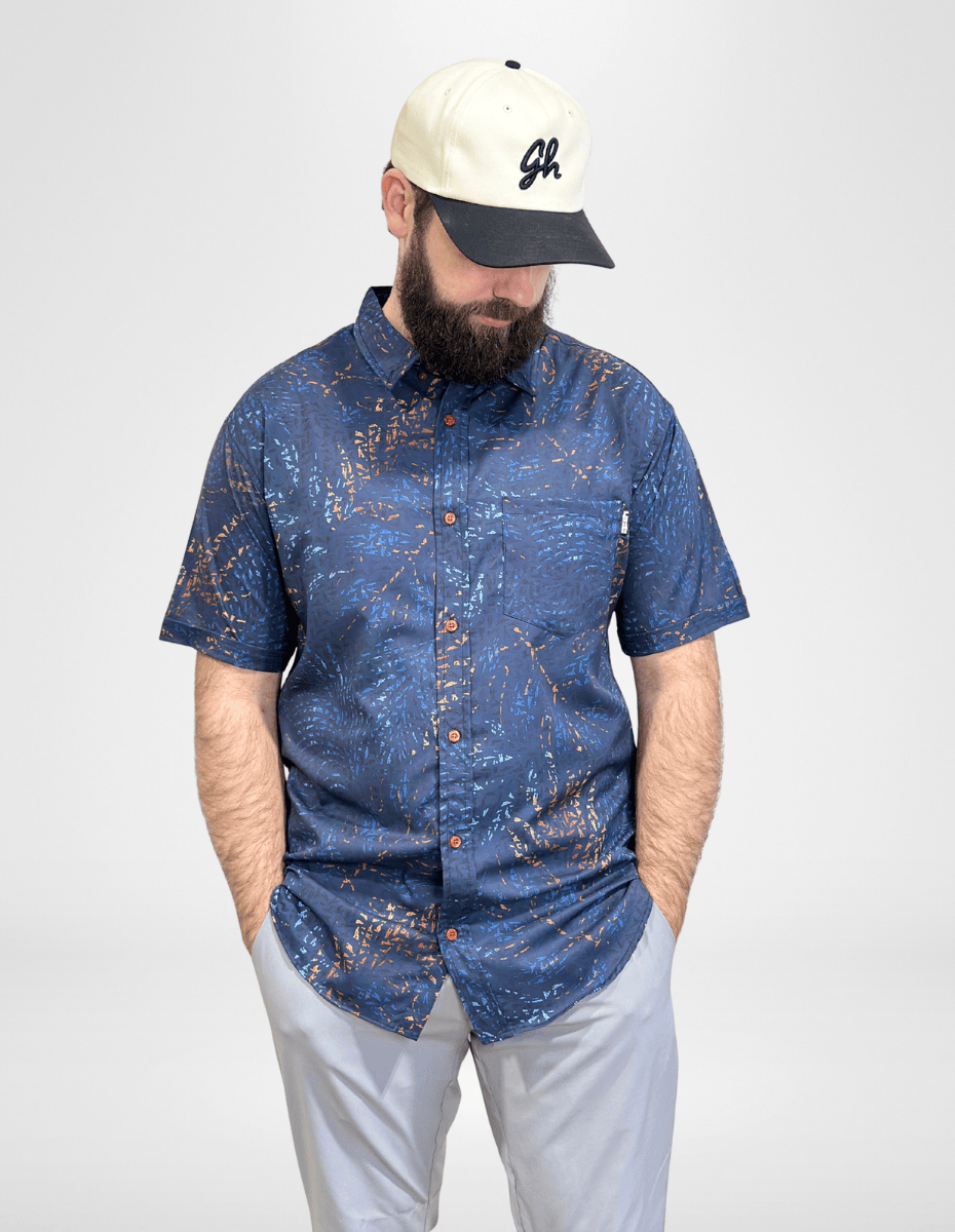 Tropical Entanglement Button Down