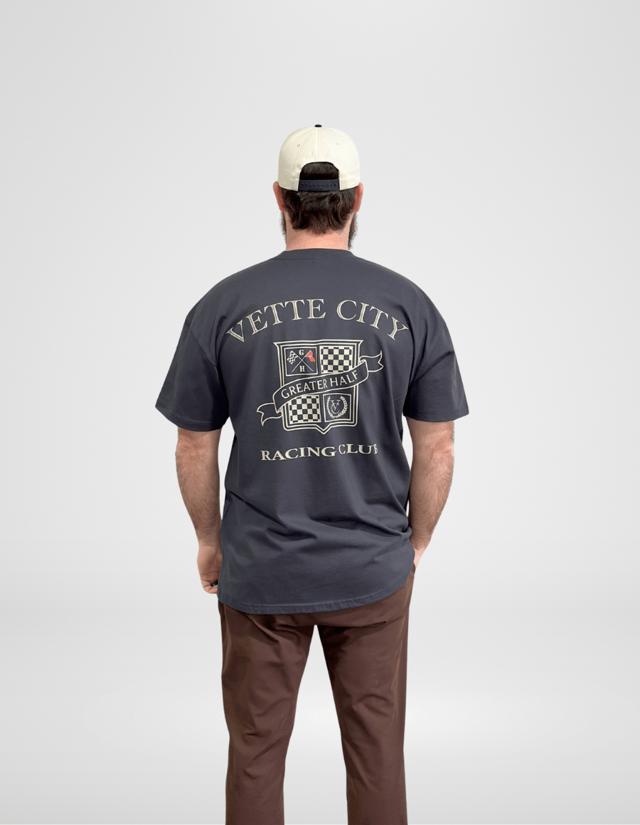 Vette City Racing Crest T-Shirt T-Shirt Greater Half