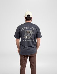 Thumbnail for Vette City Racing Crest T-Shirt T-Shirt Greater Half